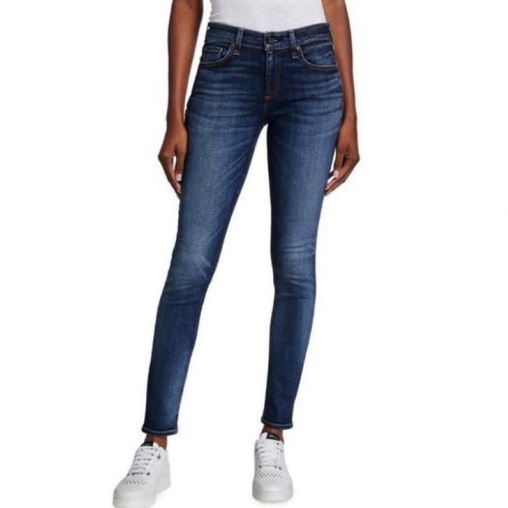 Rag & Bone medium wash Kensington Skinny Jeans 24